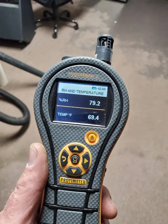 Moisture meter humidity assessment for Fire & Smoke Damage Restoration in Cascade